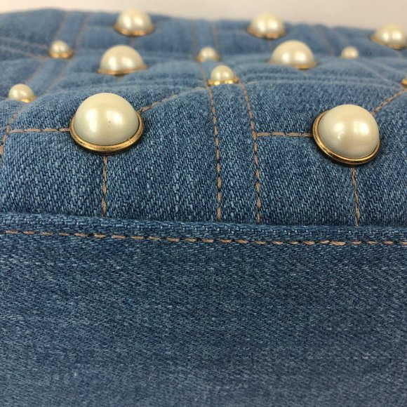 Gucci Matelassé GG Marmont Pearl Shoulder Bag NEW W DUSTBAG - Picture 12 of 16